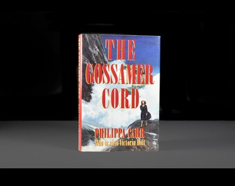 Libro de tapa dura, The Gossamer Cord, Philippa Carr, Misterio, Novela, Ficción histórica, Literatura, Suspenso, Romance