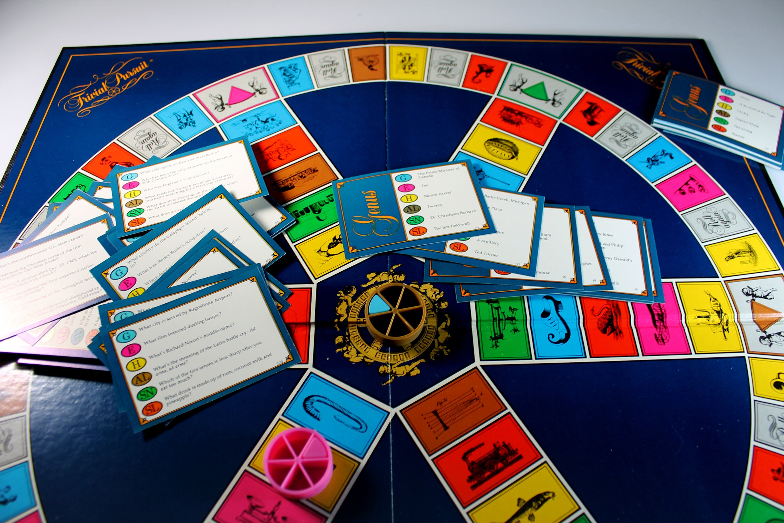  Parker Brothers Trivial Pursuit (Genus III Master Game) : Toys  & Games