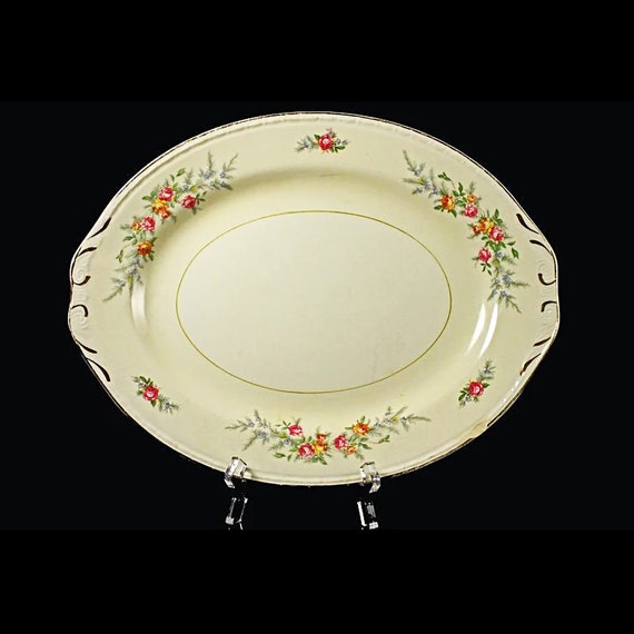 Platter, Homer Laughlin, Eggshell, Georgian, 12 Inch