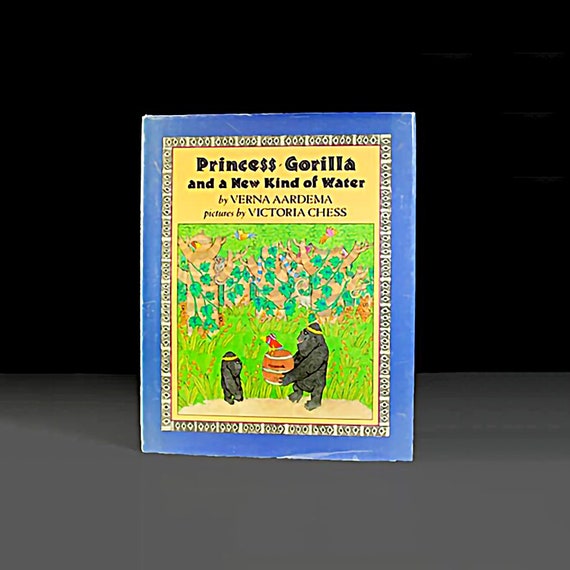 Children's Hardcover Book, Princess Gorilla and a New Kind of Water, Verna Aardema, Fiction, Illustrated, Collectible