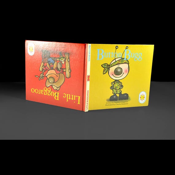 Button Bugg and Little Buggaroo Topsy Turvy Children's Book by Stephen Cosgrove, Two Stories in One