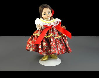 Madame Alexander Puerto Rico Doll, 8 Inch International Series