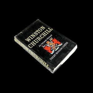 Libro de tapa dura, Winston Churchill, Violet Bonham Carter, Primera edición, Biografía, Referencia, Historia, Ilustrado