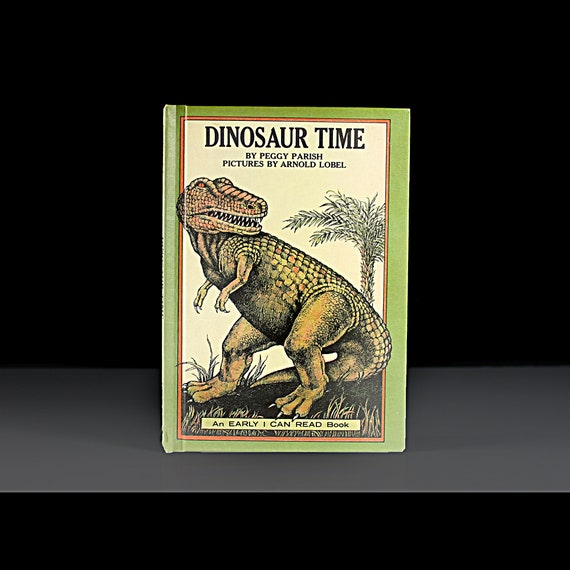 Children's Hardcover Book, Dinosaur Time, Peggy Parish, Non-Fiction, Weekly Reader Book, Collectible, Illustrated