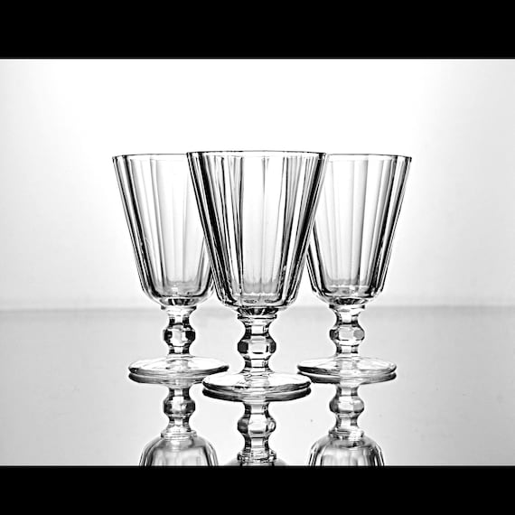 Paneled Cordial/Liqueur Glasses, 2 oz, Barware