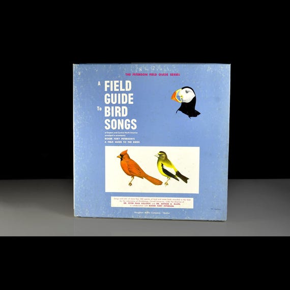LP Record Set, Field Guide to Bird Songs 2-LP Set with Booklet, Peterson Series