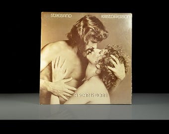 Barbra Streisand Kris Kristofferson A Star Is Born Soundtrack LP, 1976 Columbia Gatefold, Vinyl Record