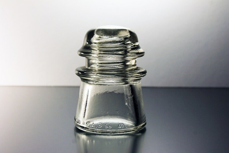 Armstrong Insulator Clear Glass Collectible No 2
