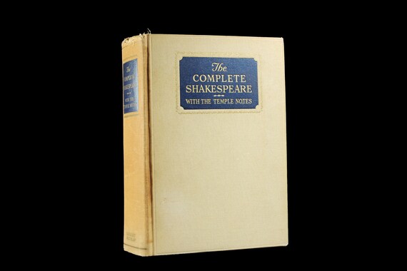 Hardcover Book, The Complete Works of William Shakespeare, Anthology, Drama, Plays