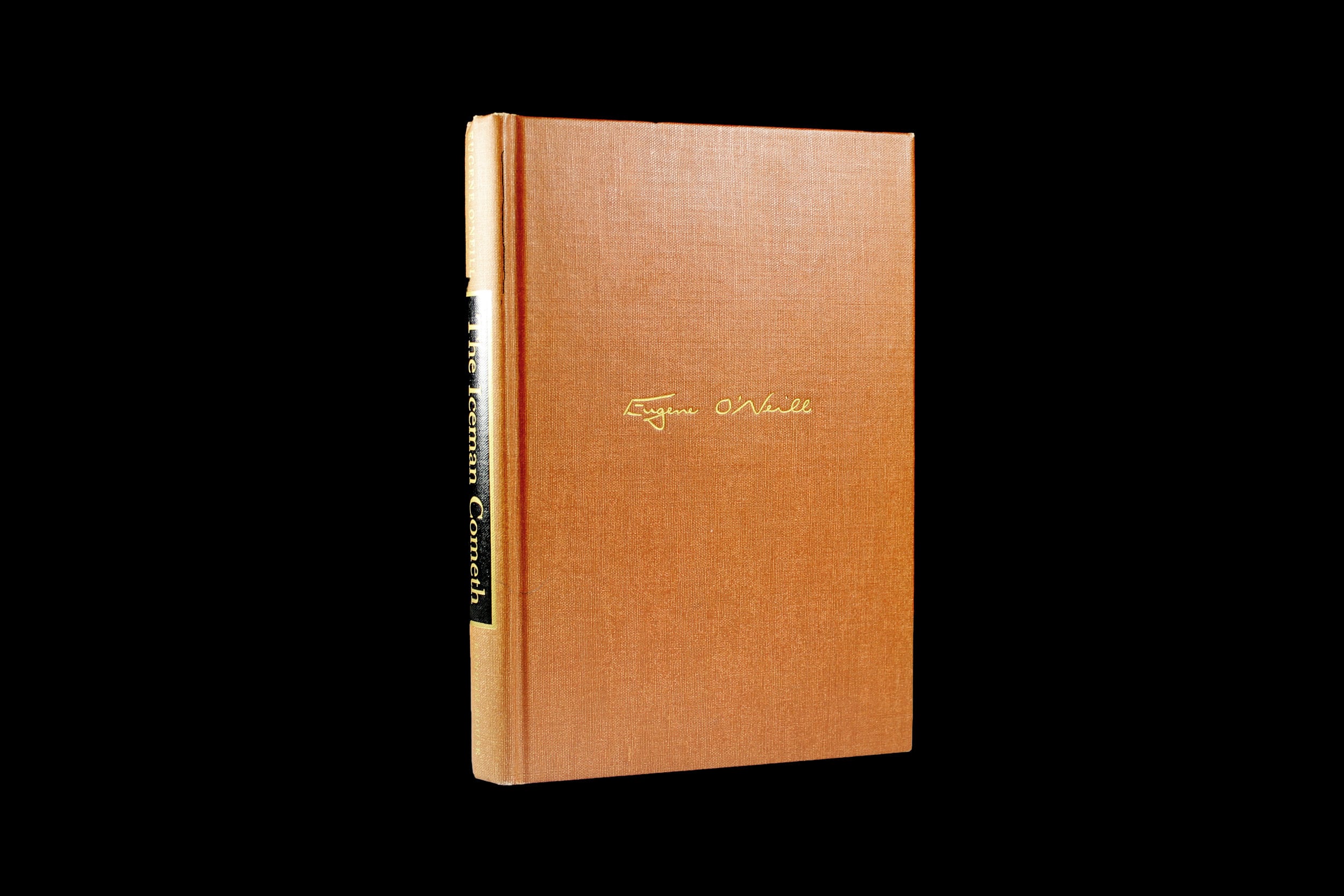 Hardcover Book, The Iceman Cometh, Eugene O'Neill, Play, Tragedy, Drama