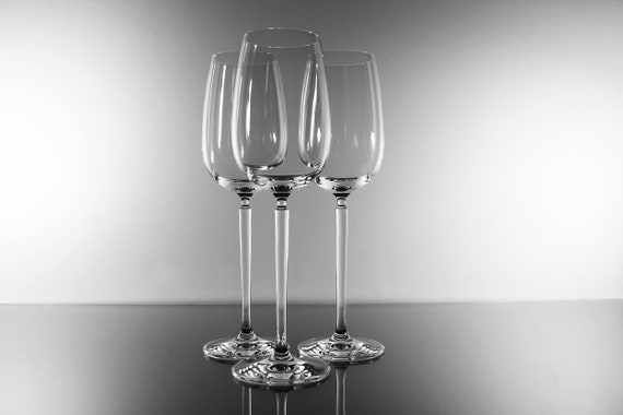 Productiecentrum binding Bedenken Tall Crystal Wine Glasses Schott Zwiesel Eve Set of 3 - Etsy