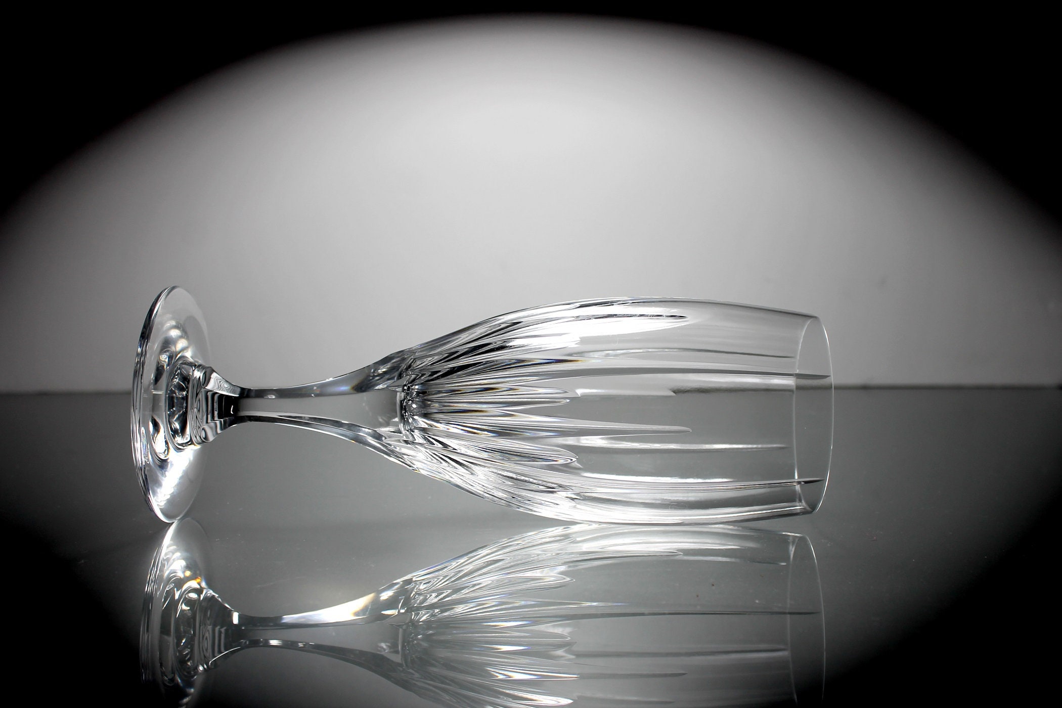 Mikasa Crystal Iced Tea, Arctic Lights, Barware, Stemware, Vertical Cut