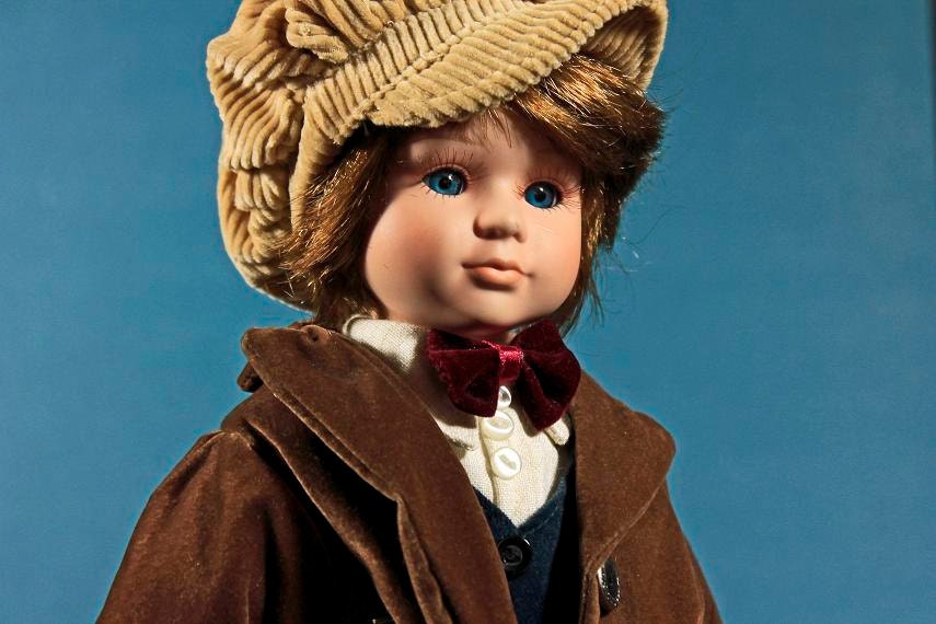 House of Lloyd, Tiny Tim, Collectible Doll, Stand Included, Original