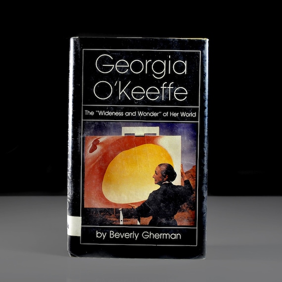 Georgia O'Keeffe First Edition Book by Beverly Gherman – Ex-Library Hardcover with Dust Jacket – Artist Biography