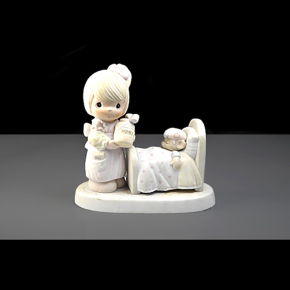 Precious Moments, Make Me A Blessing, Nurse Figurine, 1986 Enesco