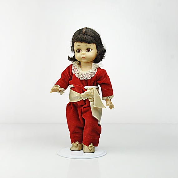 Madame Alexander “Red Boy” Doll – 8 Inch Doll, Original Outfit, Sleep Eyes, Doll with Stand