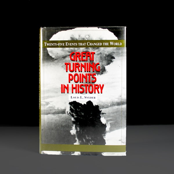 Hardcover Book, Great Turning Points in History, Louis L. Snyder, Non Fiction, History