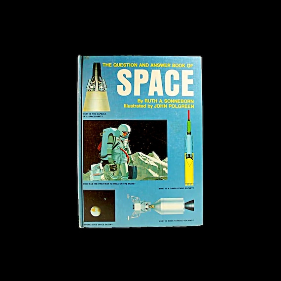 Children's Hardcover Book, Space, Ruth A. Sonneborn, Educational Book, Non-Fiction, Learning Tool, Science, Home School