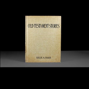 Children&#39;s Hardcover Book, Old Testament Stories, Lillie A. Faris, Christian Teaching, Illustrated