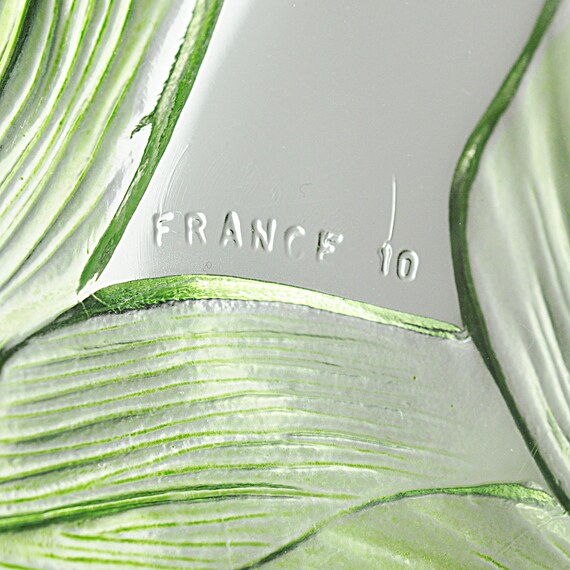 Luminarc (cristal D'arques) Calla Lily Glass Platter - Made in