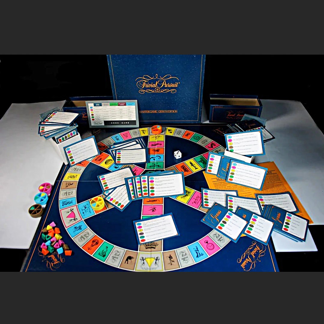 Trivial Pursuit Game, Master Game Genus Edition, Parker Brothers