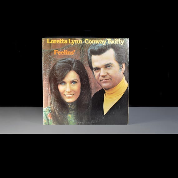 Loretta Lynn Conway Twitty Feelins LP Record, 1975 MCA Records, Country Duet Vinyl Album