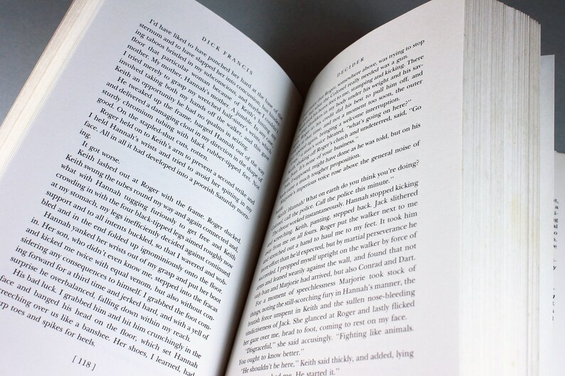 Decider, Dick Francis, First Edition, Hardcover Book, Novel, Thriller, Suspense, Mystery, Fiction, Horse Racing image 7