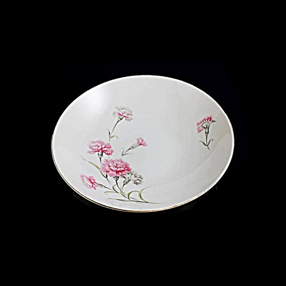 Vegetable Bowl Royal Court China Carnation Pattern