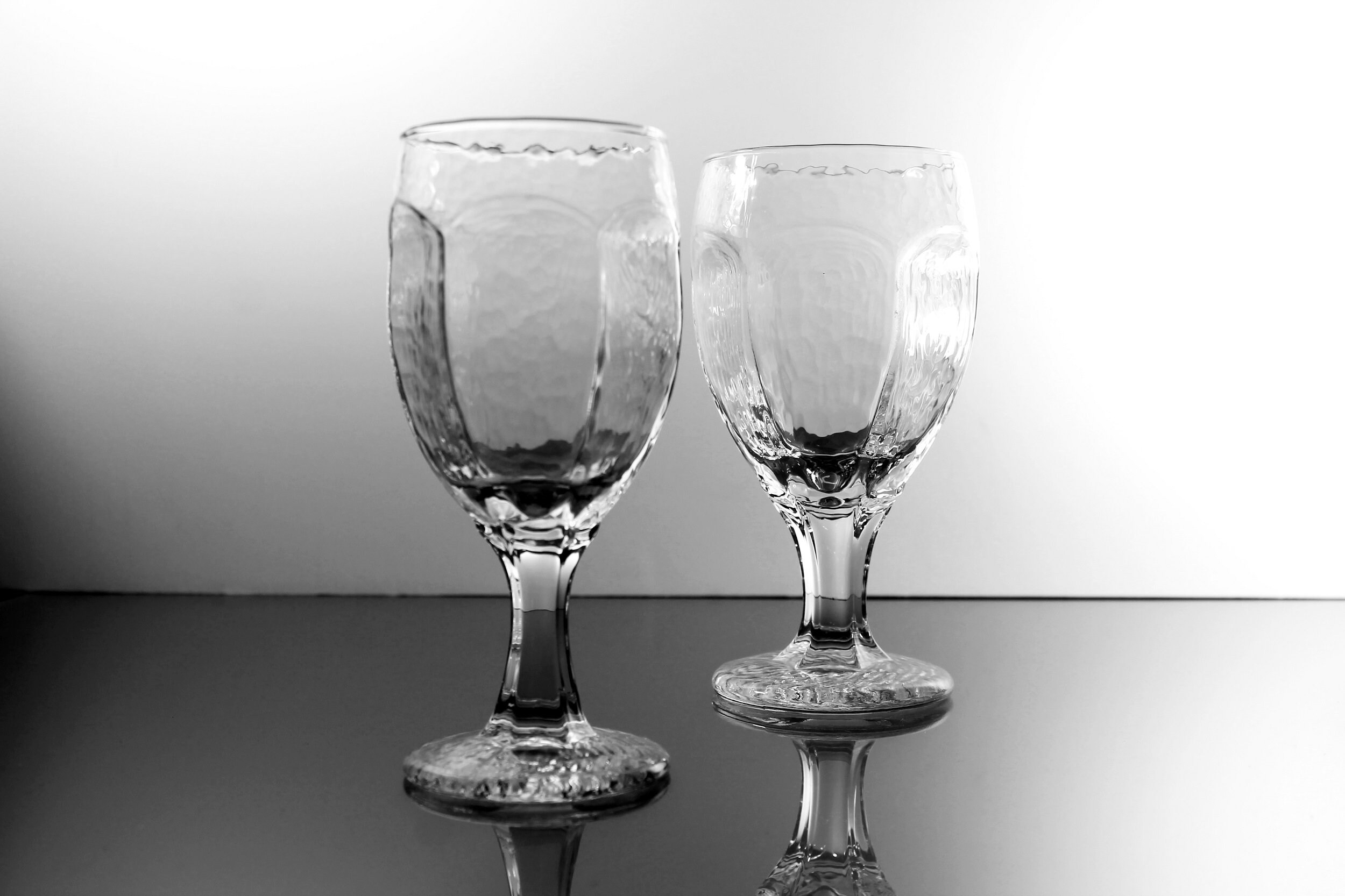 libbey chivalry wine glasses