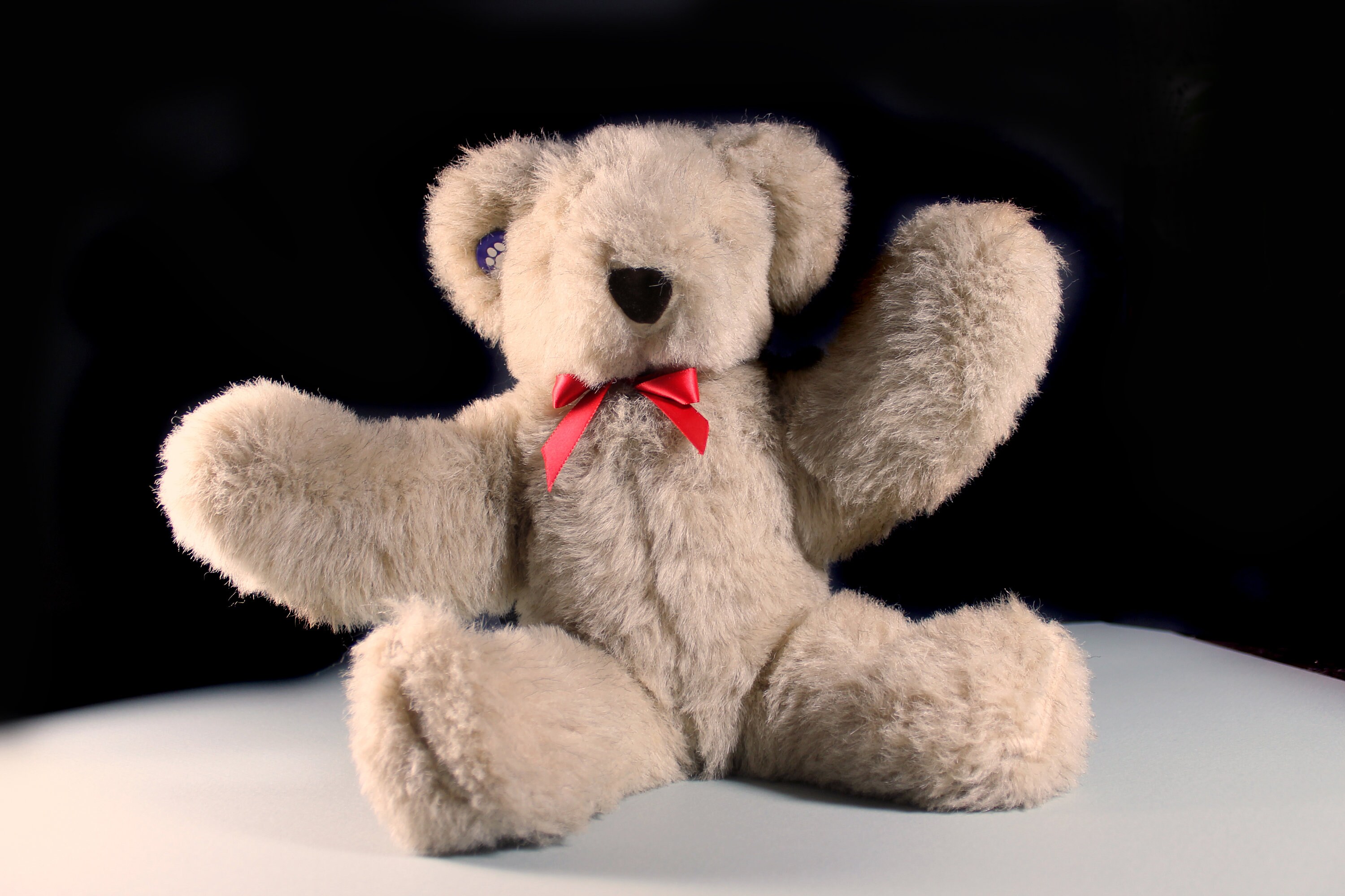 Teddy Bear, Vermont Teddy Bear Co, Stuffed Animal, Brown, Fluffy, Soft, 17 Inches, Nursery Decor