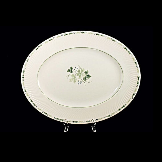 Ironstone Platter Midland Enterprises Concord Pattern