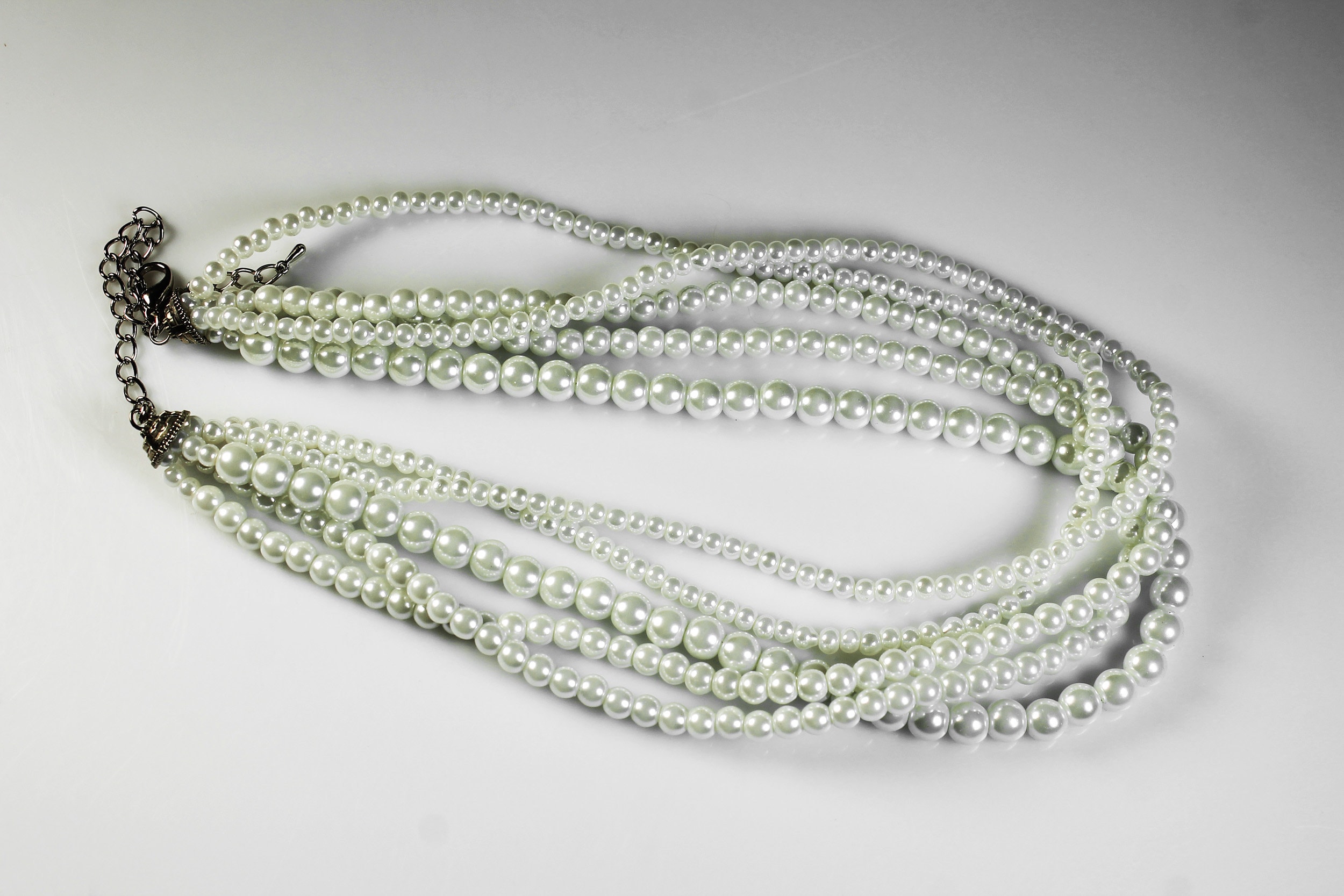 Faux Pearl Necklace & Stud Earrings Set For Women - Wedding, Birthday, Or Everyday Elegant Jewelry