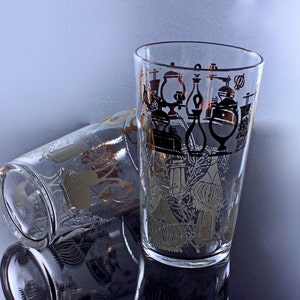 Tumblers Drinking Glasses Federal Glass Tumblers White and - Etsy