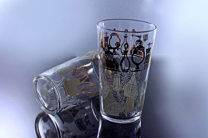 Tumblers Drinking Glasses Federal Glass Tumblers White and Etsy
