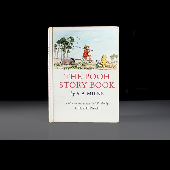 Children's Hardcover Book, The Pooh Story Book, A. A. Milne, Fiction, Compilation, Illustrated, Collectible