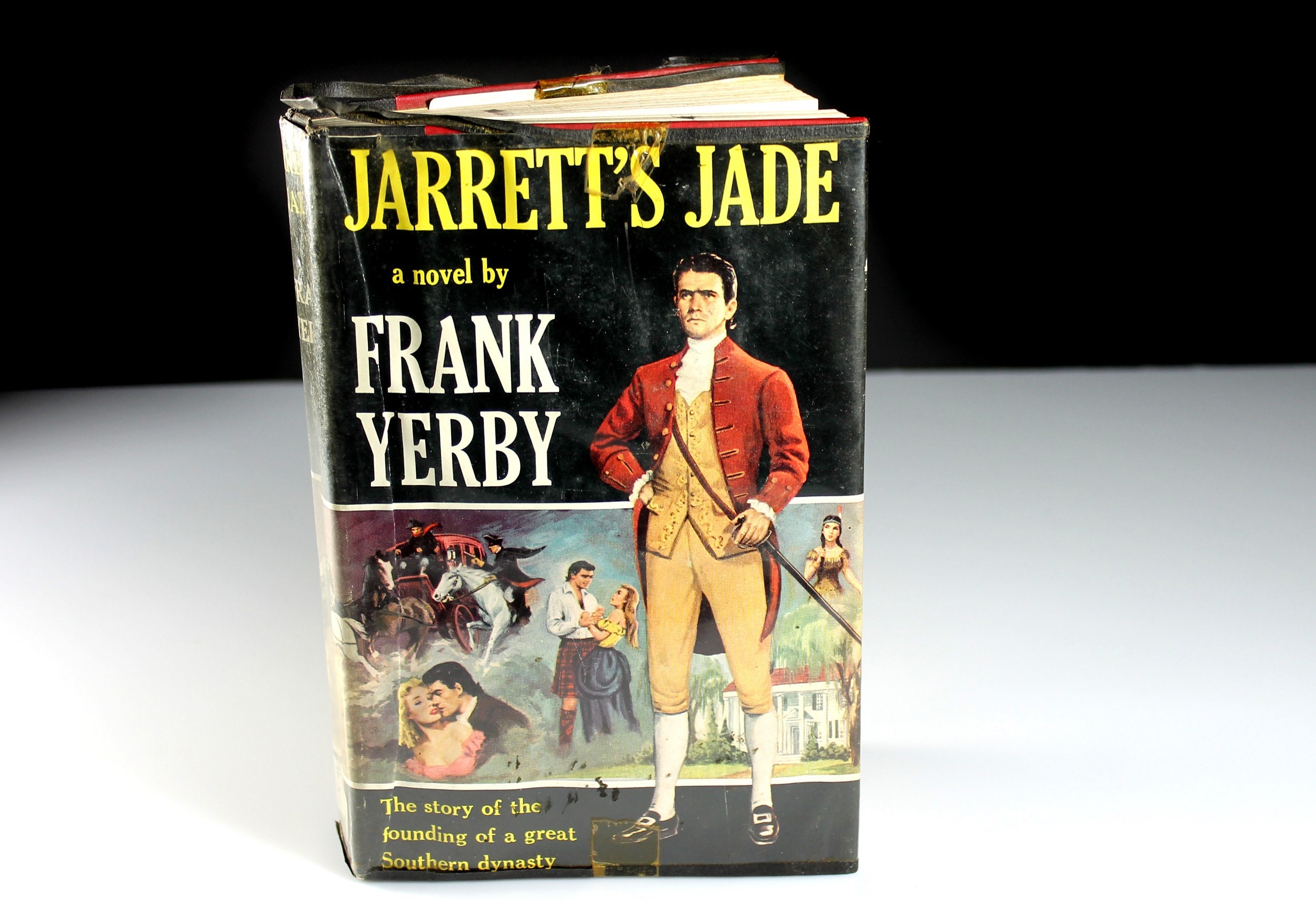 1959 Hardcover Book Jarretts Jade Frank Yerby First