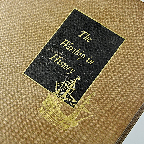 Hardcover Book, The Warship in History, Philip Cowburn, Naval History, Non-Fiction, Reference