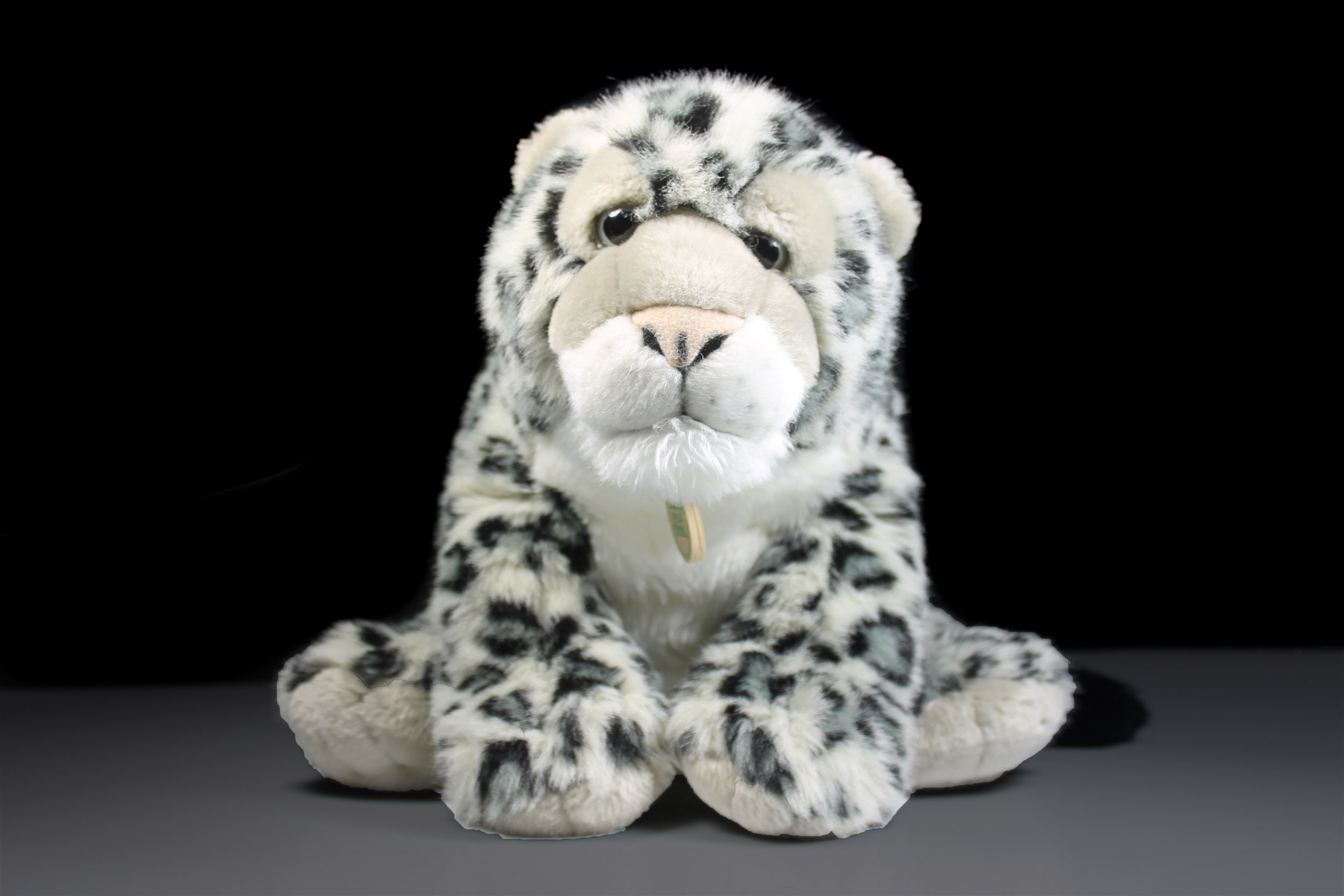 Snow Leopard Stuffed Animal, Wild Republic, Fluffy, Soft Plush, Nursery