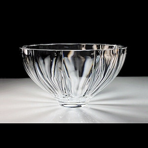 Mikasa Iceland Crystal Bowl, Heavy Clear Glass, Centerpiece, Display, Fruit Bowl, 10 Inch, Giftware