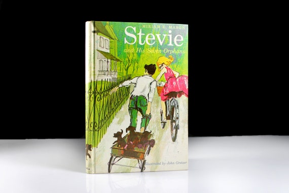 Children's Hardcover Book, Stevie and His Seven Orphans, Miriam E. Mason, Fiction, Weekly Reader Book, Collectible, Illustrated