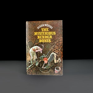 Children's Book, The Mysterious Bender Bones, Susan Meyers, Fiction, Weekly Reader Book, Mystery, Collectible, Illustrated