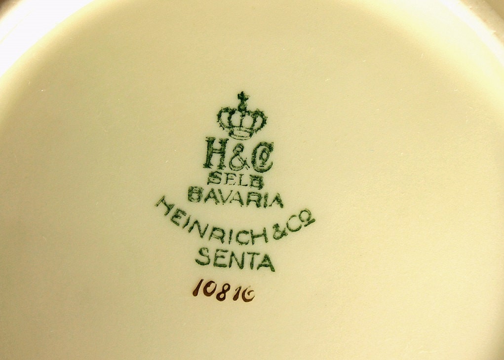Sugar Bowl, H & Co Selb, Bavaria, Heinrich and Co., Senta Sugar Bowl, H & Co Selb, Bavaria, Heinrich and Co., Senta
