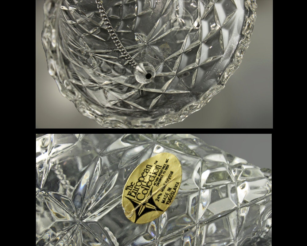 Crystal Bell Collection Crystal Bell, The European Collection, Action Industries, 24K Leaded ...