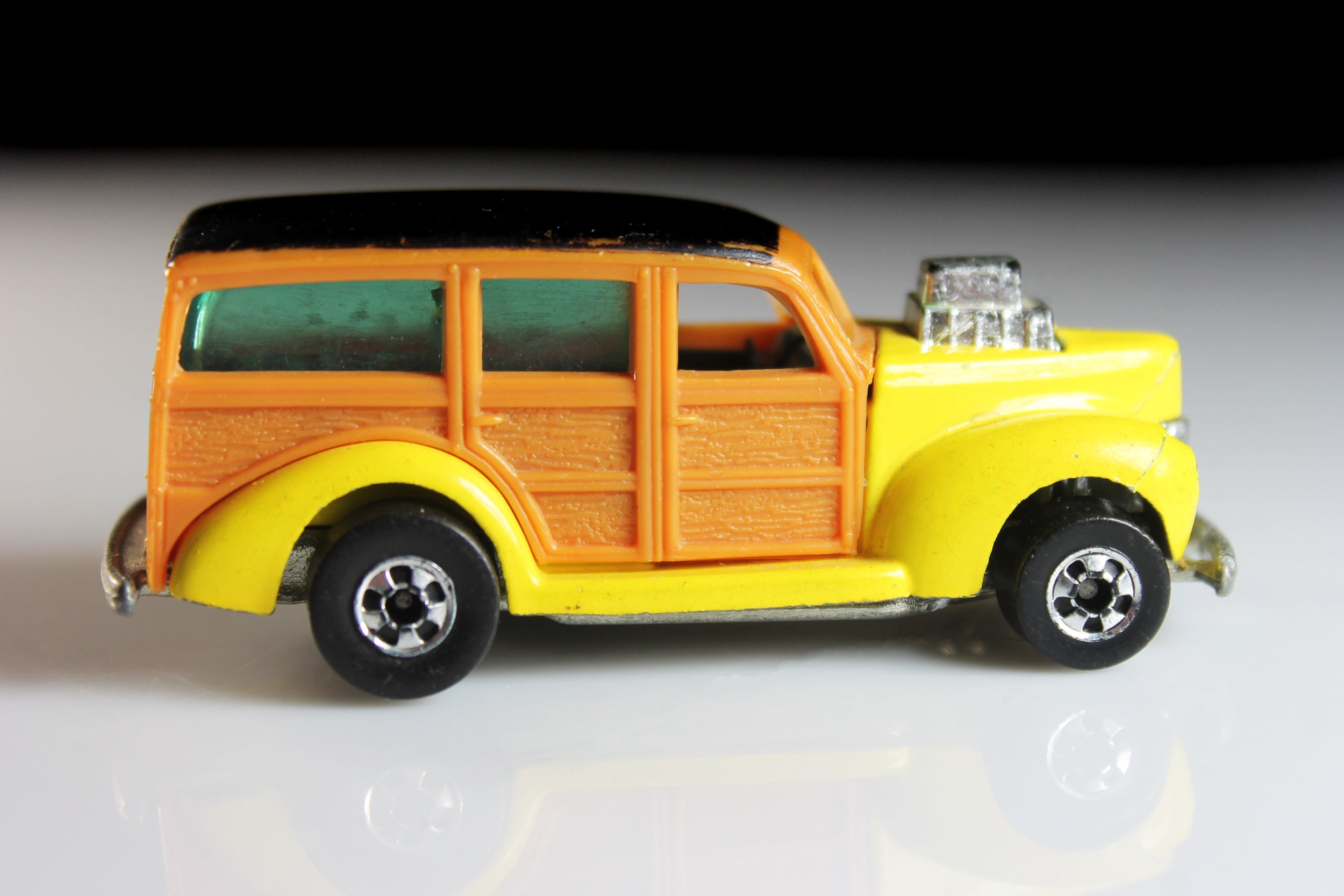 Hot Wheels, 1986 '40s Woodie, Die Cast Metal, Collectible Toy Car