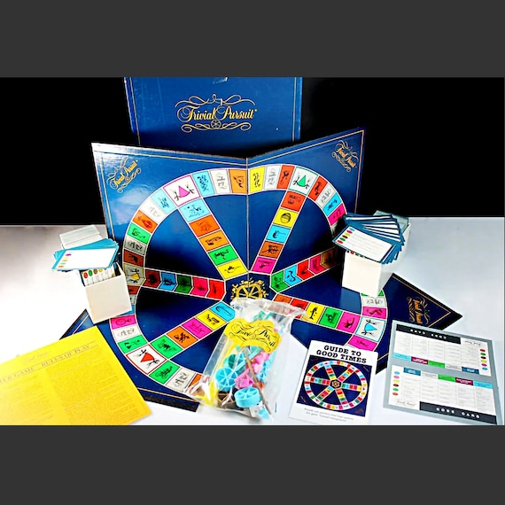 Trivial Pursuit Game, Master Game Genus Edition, Parker Brothers, Board Game, Trivia Game