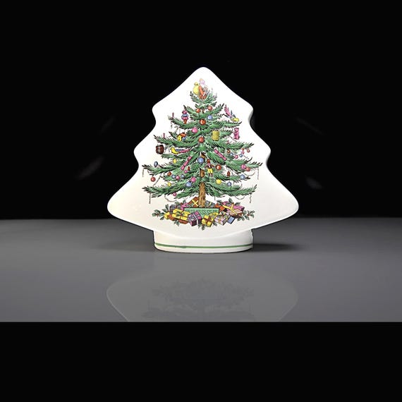 Spode Christmas Tree Coin Bank