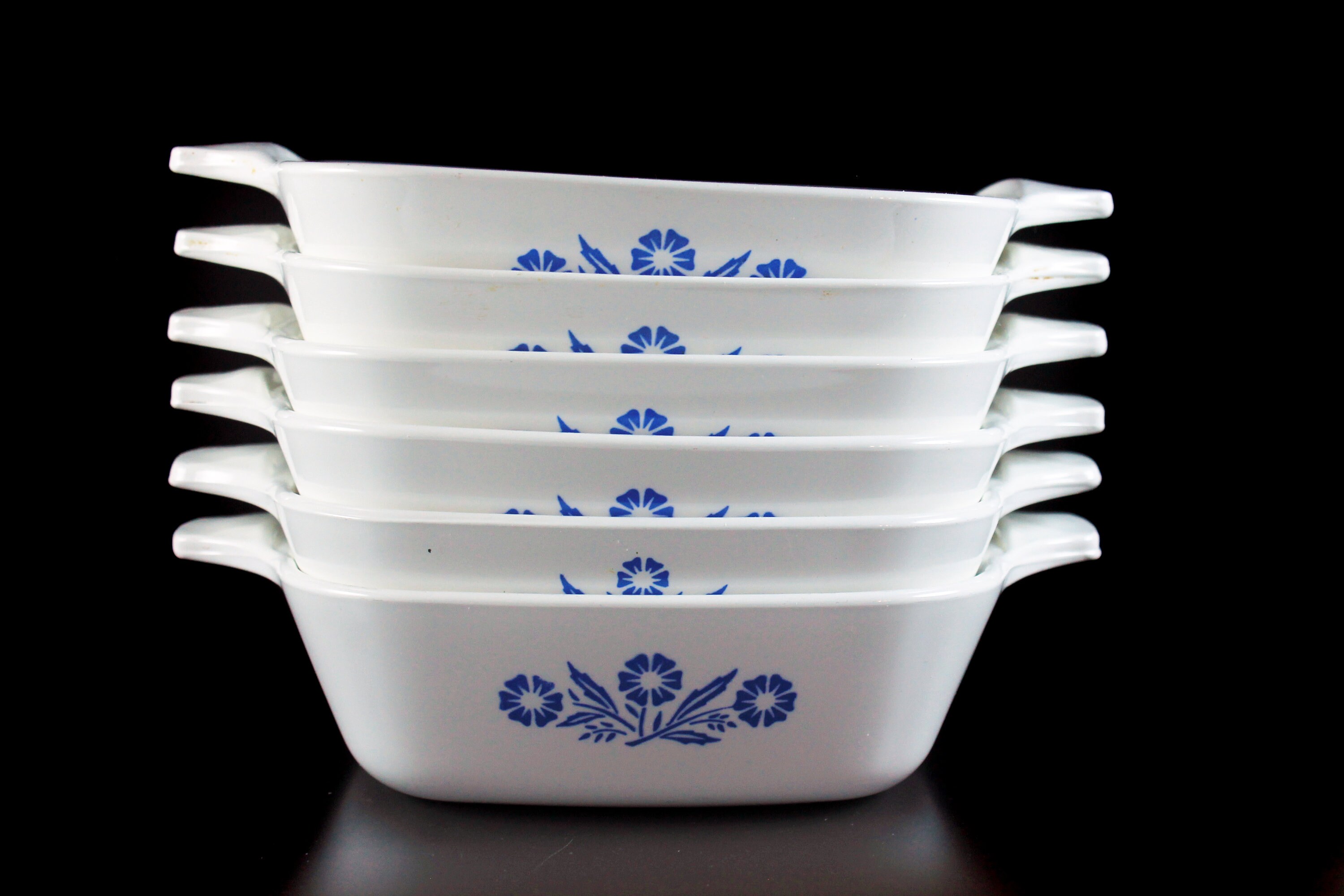 Corning Ware Petite Pans, Cornflower, Individual Casserole, Dinnerware