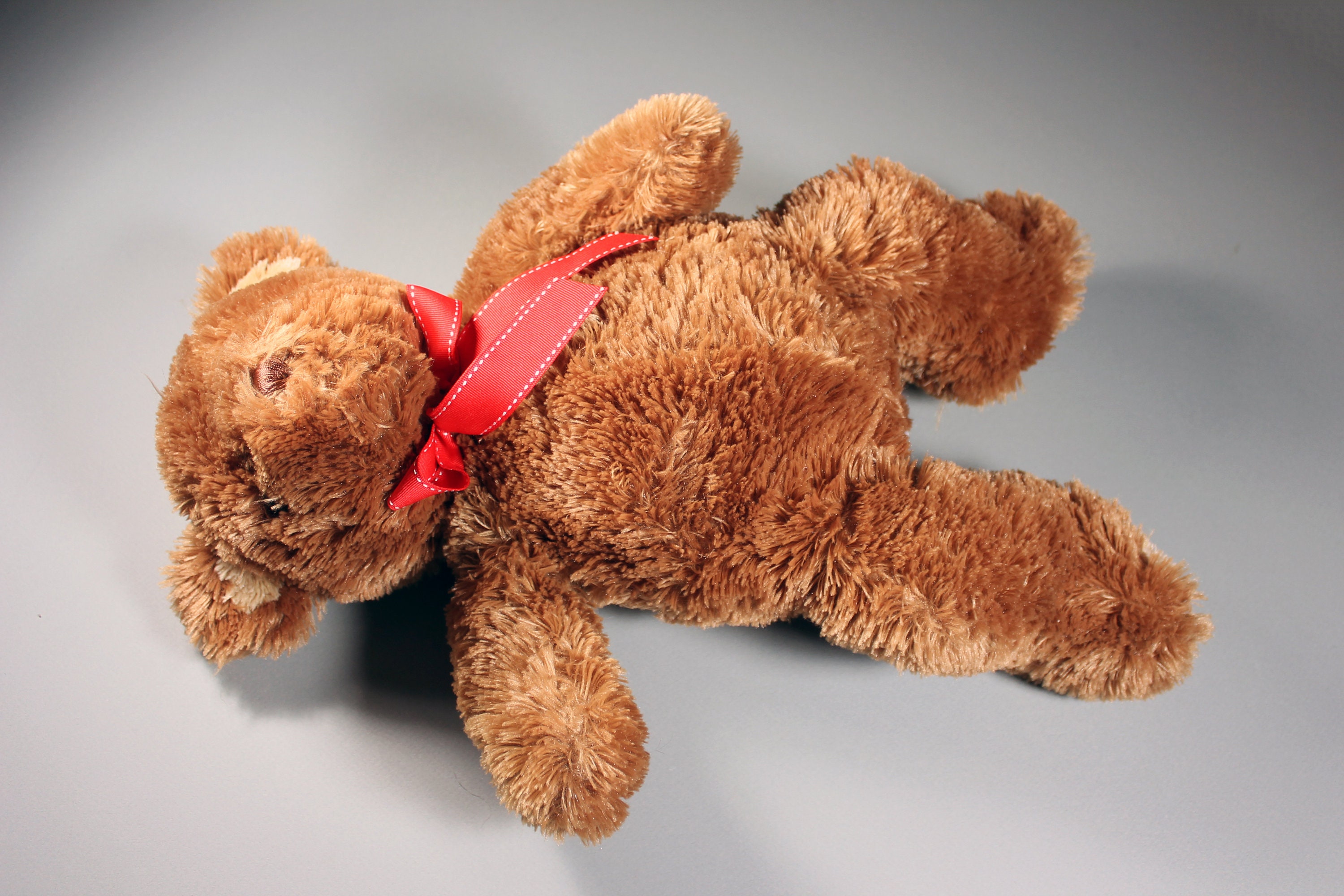 Teddy Bear, Prestige Toy Corp, Carter's, Stuffed Animal, Brown, Fluffy, Soft, 20 Inches, Nursery
