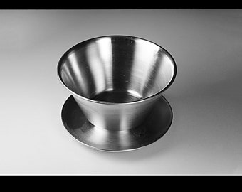 Sauce Boat, Stainless Steel, Leonard, Gravy Boat, Attached Underplate