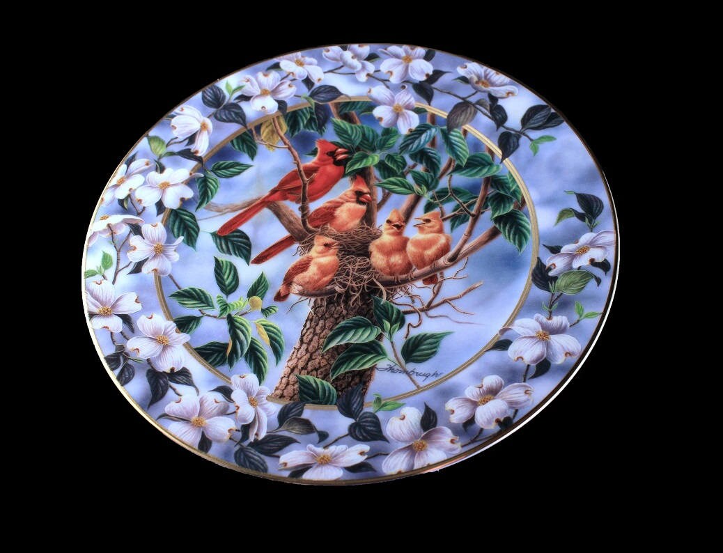 1995 Collectible Plate, Bradford Exchange, Quality Time, Signs of